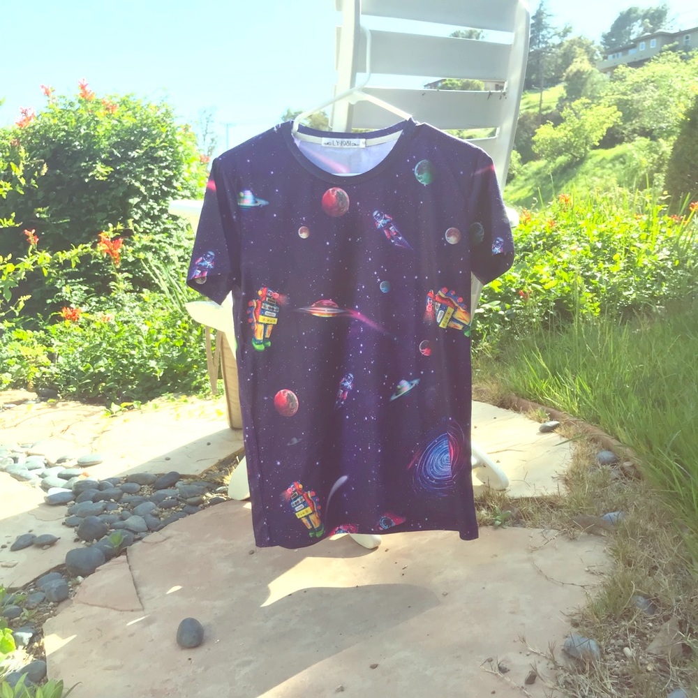 Deep Purple Outer Space T Shirt